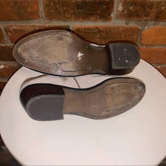 Sam Edelman Gray Suede Phoenix Ankle Booties 7 - Picture 8 of 9